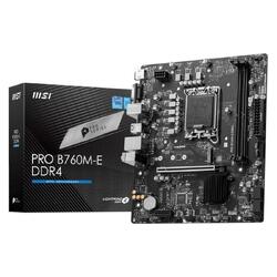 MSI PRO B760M-E DDR4 Intel LGA 1700 mATX Motherboard DDR4