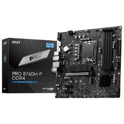 MSI PRO B760M-P DDR4 Intel LGA 1700 mATX Motherboard DDR4