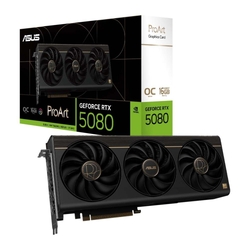 Asus GeForce ProArt RTX 5080 OC Edition 16GB GDDR7 RGB LED Graphics Card