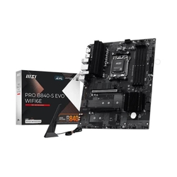 MSI PRO B840-S EVO AMD AM5 DDR5 WiFi 6E ATX Motherboard