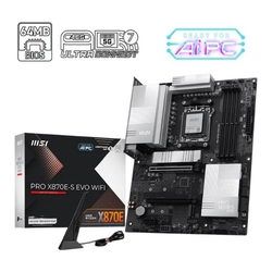 MSI PRO X870E-S EVO WIFI AMD AM5 DDR5 WiFi 7 ATX Motherboard