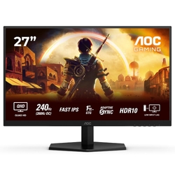 AOC Q27G42ZE 27" QHD IPS 240Hz 1ms HDR Adaptive-Sync Gaming Monitor