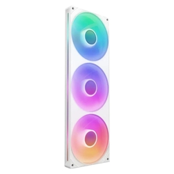 NZXT F420 140mm RGB LED White PWM Case Fan 3 Pack