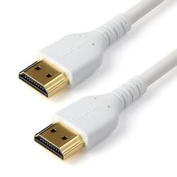 StarTech 2m White Premium HDMI 2.0 Cable with Ethernet