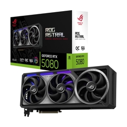 Asus GeForce ROG Astral RTX 5080 OC 16GB GDDR7 RGB LED Graphics Card