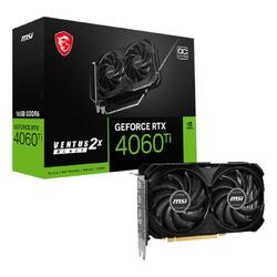 MSI GeForce 4060 Ti VENTUS 2X BLACK OC 16GB GDDR6 Graphics Card