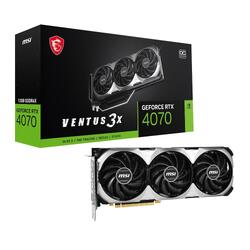 MSI GeForce RTX 4070 Ventus 3X OC 12GB GDDR6X Graphics Card