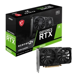 MSI GeForce RTX 3050 VENTUS 2X E OC 6GB GDDR6 Graphics Card
