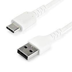 StarTech 1m White USB-A to USB-C Charging Data Transfer Cable