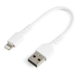 StarTech 15cm Durable White USB-A to Lightning Cable