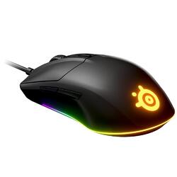 SteelSeries Rival 3 RGB LED Optical Ergonomic Gaming Mouse