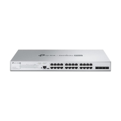 TP-Link S5500-24GP4F 24 Port PoE+ Managed Rackmount Gigabit Network Switch