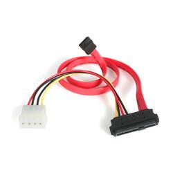 StarTech 18" SAS 29 Pin to SATA Cable with LP4 Power