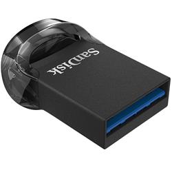 SanDisk Ultra Fit 128GB Black USB 3.1 Flash Drive