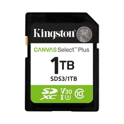 Kingston Canvas Select Plus 1TB 150MB/s SD Memory Card