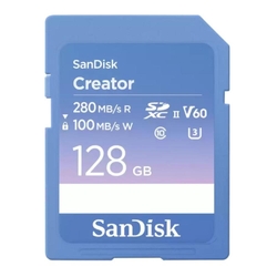 SanDisk Creator 128GB 280MB/s SD Memory Card