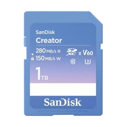 SanDisk Creator UHS-II 1TB 280MB/s SD Memory Card