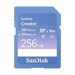 SanDisk Creator UHS-II 256GB 280MB/s SD Memory Card