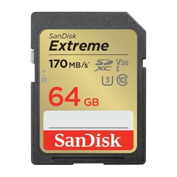 SanDisk Extreme 64GB 170MB/s microSDHC Memory Card