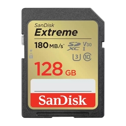 SanDisk Extreme 128GB 180MB/s SD Memory Card