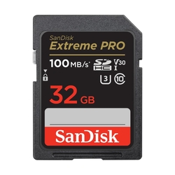 SanDisk Extreme Pro 32GB 100MB/s microSDHC Memory Card