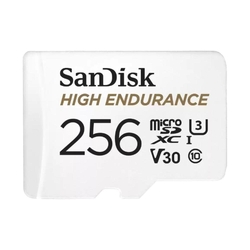 SanDisk High Endurance 256GB 100MB/s microSD Memory Card