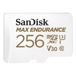 SanDisk MAX ENDURANCE 256GB 100MB/s microSDXC Memory Card