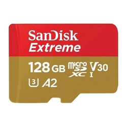 SanDisk Extreme 128GB 190MB/s microSDXC Memory Card