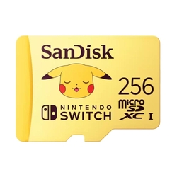 SanDisk Pokémon 256GB 100MB/s microSDXC Memory Card for Nintendo Switch