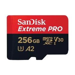 SanDisk Extreme PRO 256GB 200MB/s microSDXC Memory Card