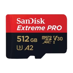 SanDisk Extreme PRO 512GB 200MB/s microSDXC Memory Card
