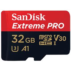 SanDisk Extreme PRO 32GB UHS-II Adapter + MicroSD Card