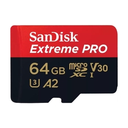 SanDisk Extreme Pro 64GB 200MB/s microSDXC Memory Card