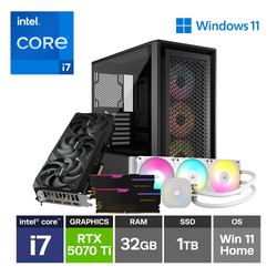 Express Gaming Intel i7-14700kf RTX 5070 Ti 32GB 1TB Windows 11 RGB PC