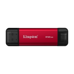 Kingston SPSD/512GB Dual Portable 512GB Black USB 3.2 Gen 2 Portable SSD