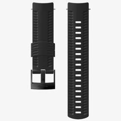 Suunto 24mm Athletic 2 Silicone Strap Black Black Size M
