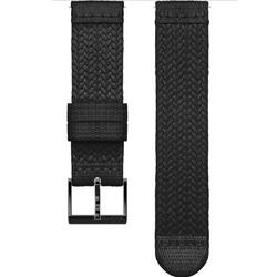Suunto 20mm Athletic 5 Braided Textile Strap - Black Black Size S