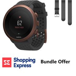 Bundle-Suunto 3 Smart Sports Watch + Extra Silicone Strap Size S M