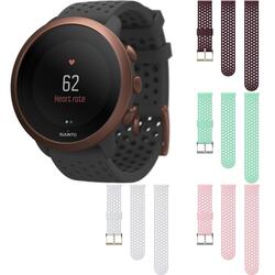 Bundle -- Suunto 3 Lighweight Sports watch Grey Copper & Replaceable Wrist Straps