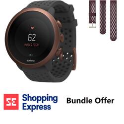 Bundle-Suunto 3 Smart Sports Watch + Extra Strap Size S M