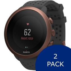 Bundle -- Suunto 3 GPS Sports Smartwatch (Slate Gray Copper)
