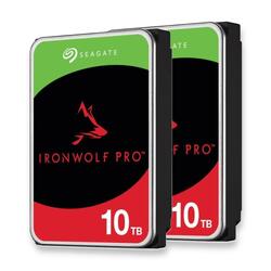 Bundle -- 2x Seagate IronWolf Pro 10TB Hard Drive