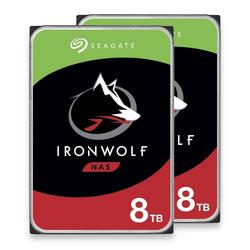 Bundle -- 2x Seagate IronWolf 8TB NAS Hard Disk Drives