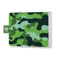 Seagate One Touch Special Edition 500GB Camo Green USB 3.2 Gen 1 Portable SSD