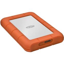 LaCie Rugged Mini 5TB Orange/Silver USB 3.0 Portable Hard Drive