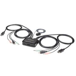 StarTech 2 Port USB 4K 60Hz DisplayPort KVM Switch