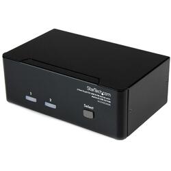 StarTech 2 Port Dual DVI USB KVM Switch with Audio & USB 2.0 Hub