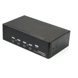 StarTech 4K 60Hz 4-Port Dual DisplayPort KVM Switch