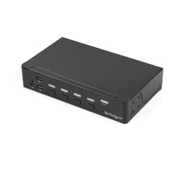 StarTech 4-Port DisplayPort USB 3.0 4K 30Hz KVM Switch
