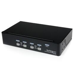 StarTech 4 Port Professional VGA USB KVM Switch with Hub